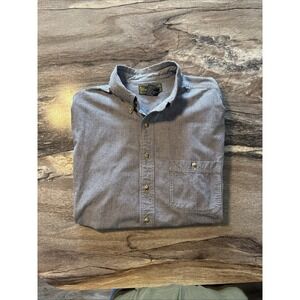 Men's Bastian Golf Long Sleeve ‎ Extra Large Check Black White Shirt
